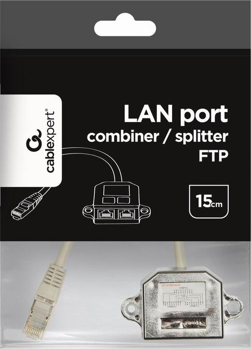 Produktbild Gembird NCA-SP-02 Netzwerksplitter (PoE Splitter)