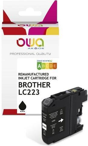 Immagine prodotto Armor OWA K20617OW - Compatibile - Nero - Brother - Confezione singola - 1 pezzo(i) - LC-223B (FC)
