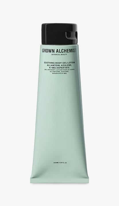 Produktbild Grown Alchemist GROWN Beauty - Soothing Body Gel: Allantoin, Azulene, K+MG Aspartate (Körpercreme, 120 ml)