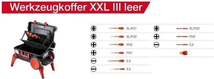 Productafbeelding Wiha Gereedschapskist ongeladen XXL III leeg (11 onderdelen)