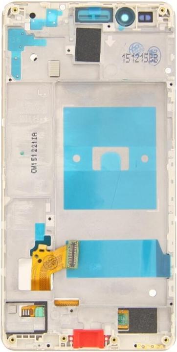 Produktbild OEM Display-Einheit + Rahmen für Huawei Honor 7 gold (Display, Honor 7)