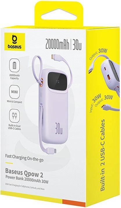 Immagine prodotto Baseus QPow 2 (20000 mAh, 30 W, 74 Wh)