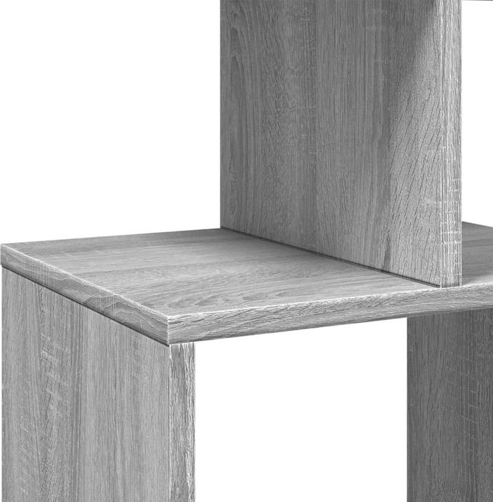 Produktbild VidaXL Bücherregal Raumteiler Wandregal Standregal Raumtrenner Regal Grau Sonoma (92 x 29 x 188 cm)