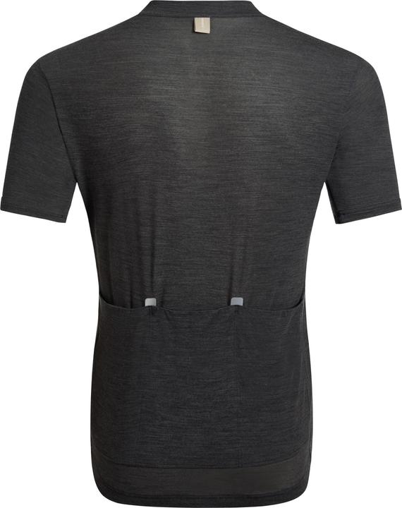 Giordana Wool S/S Jersey - Solid Black