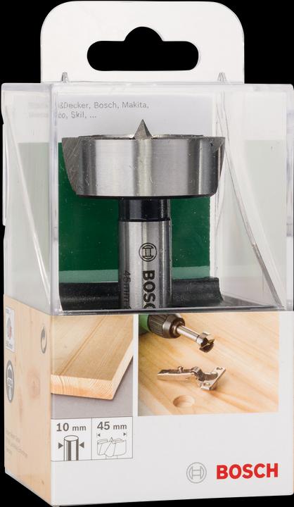 Image du produit Bosch Zubehör Mèche à bois, DIN 7483 G D= 45,0 mm L= 90 mm (45 mm)