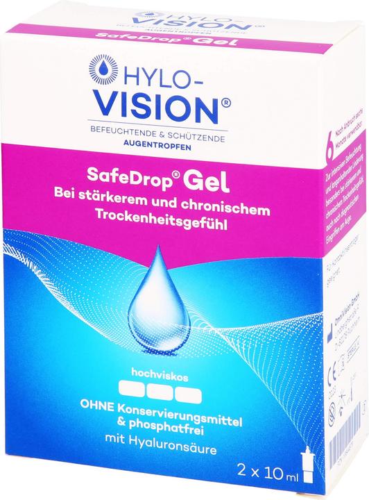 Produktbild HYLO VISION SafeDrop Gel Augentropfen, 20 ml Lösung (20 ml)