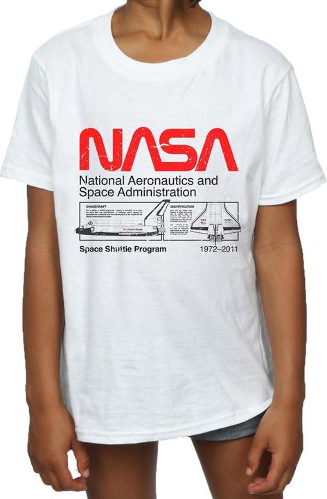 Produktbild Nasa Classic Space Shuttle TShirt Mädchen (140, 146)