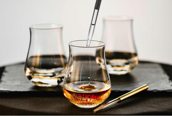 Produktbild Eisch Gentleman Whiskypipette gold (Whisky Steine)