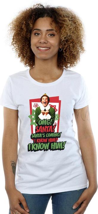 Immagine prodotto Elf OMG Santa Maglietta Donna (XXL)