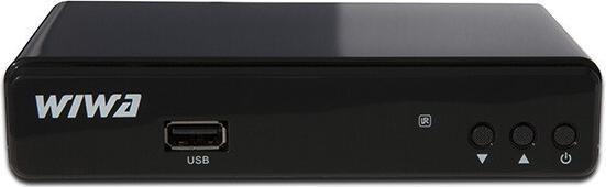 Produktbild Wiwa Esperanza EV104 TV set-top box Cable Black - H.265 - DVB-T (DVB-T, DVB-T/T2)
