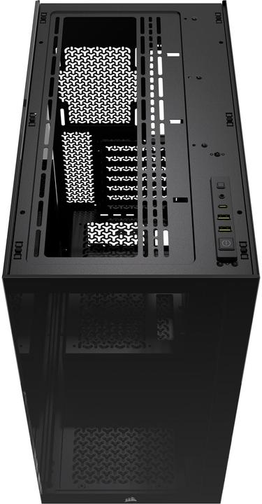 Productafbeelding Corsair Kast 3500X Midi TG zwart BTF & P.Zero (E-ATX, ATX, Mini-ITX, mATX)
