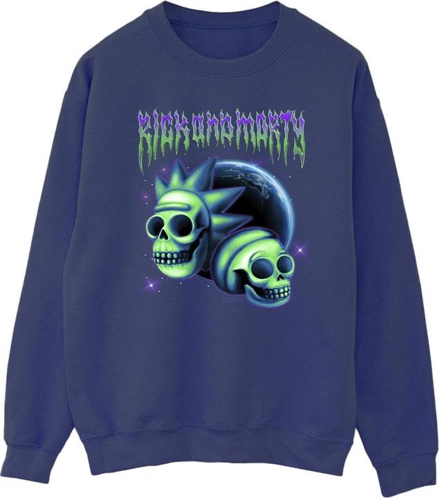 Produktbild Rick And Morty Space Skull Sweatshirt (4XL)
