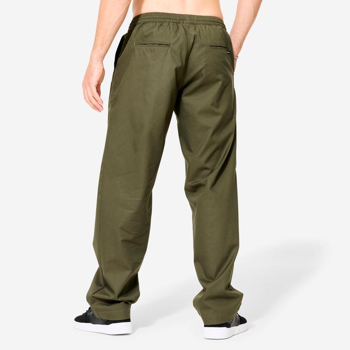 Actual product image Oxelo Hose Chino Skateboarding - CN500 Light khaki (XL)