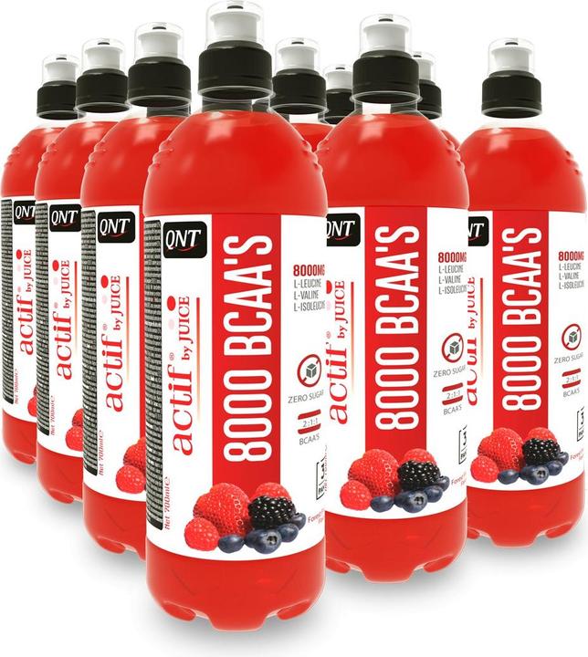 Actual product image QNT BCAA'S 8000 Forest Fruit (12 x)