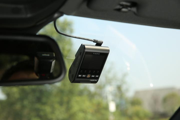 Actual product image Viofo A229 Plus 2CH - Dual dashcam (Built-in display, Bluetooth, Wi-Fi, Night vision, GPS receiver, Built-in microphone, 2K)