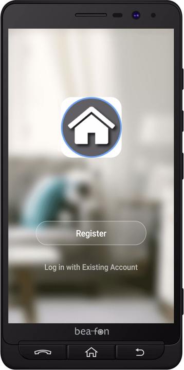 Productafbeelding Bea-Fon Bezoeker 1V Smart Home Outdoor Batterij Kamea Deurbel (WiFi)