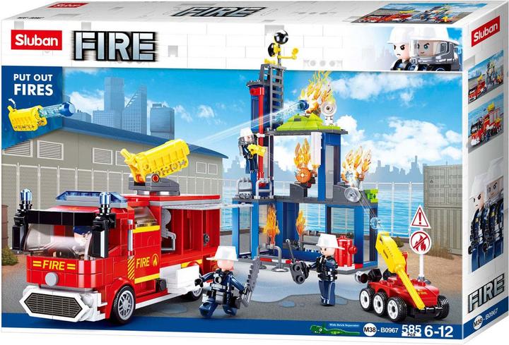 Actual product image Sluban Training center of the fire department