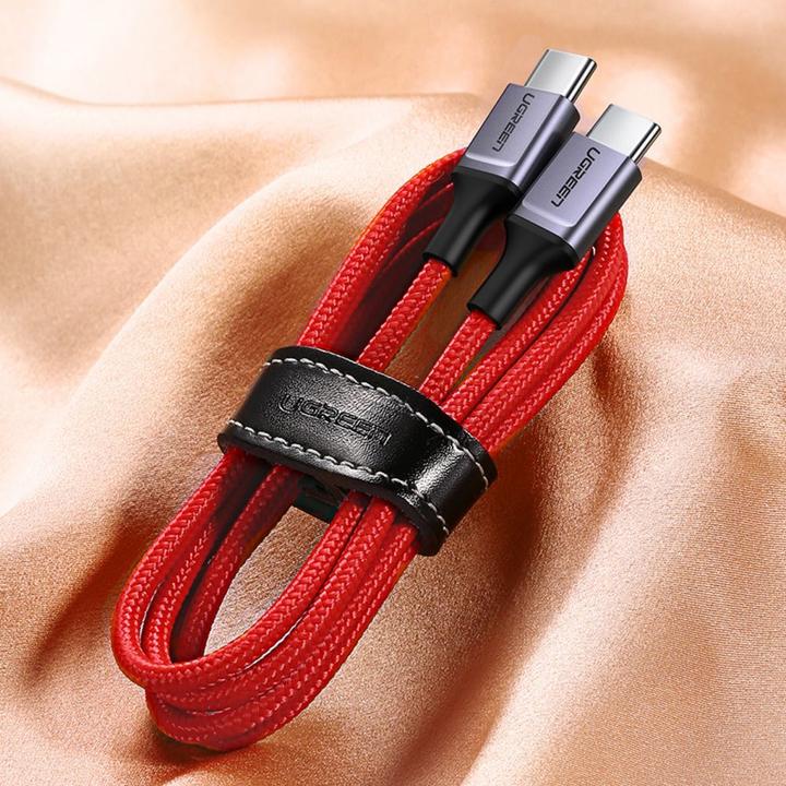 Produktbild Ugreen USB-C to USB-C cable 2.0 1m (red) (1 m, USB 2.0)
