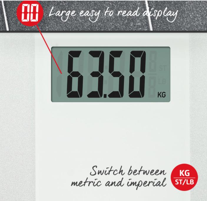 Produktbild Salter 9009 WH3R Ultimate Accuracy Electronic Bathroom Scales white (180 kg)