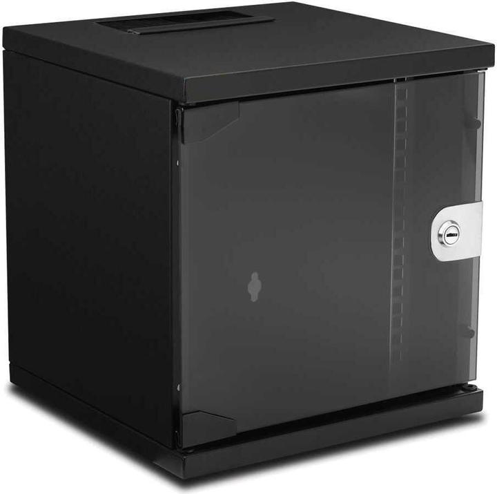 Wirewin Wandschrank WCAB 10 312X300X6U 10 / 6HE / Schwarz (5.71 HE, 10 Zoll Rack)