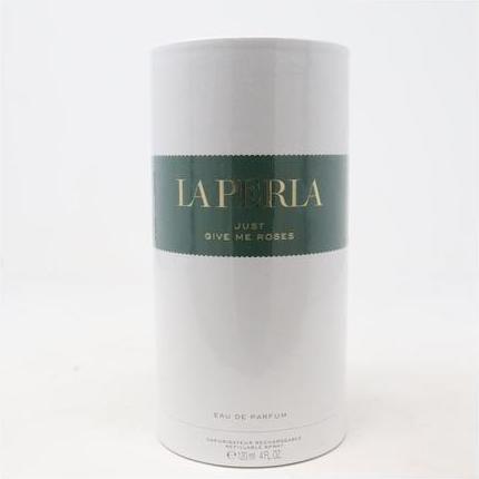 Actual product image La Perla Just Give Me Roses Eau De Parfum 4.0oz 120ml Spray New With Box (Eau de parfum, 120 ml)