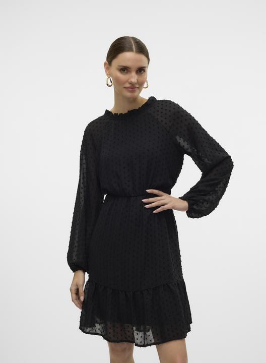 Produktbild Vero Moda Vmemma L/S Dobby Short Dress Wvn Exp Kleid (S)
