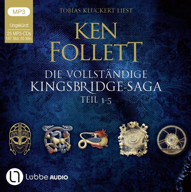 Immagine prodotto Follett:La saga completa di Kingsbridge (Ken Follett, Tedesco)