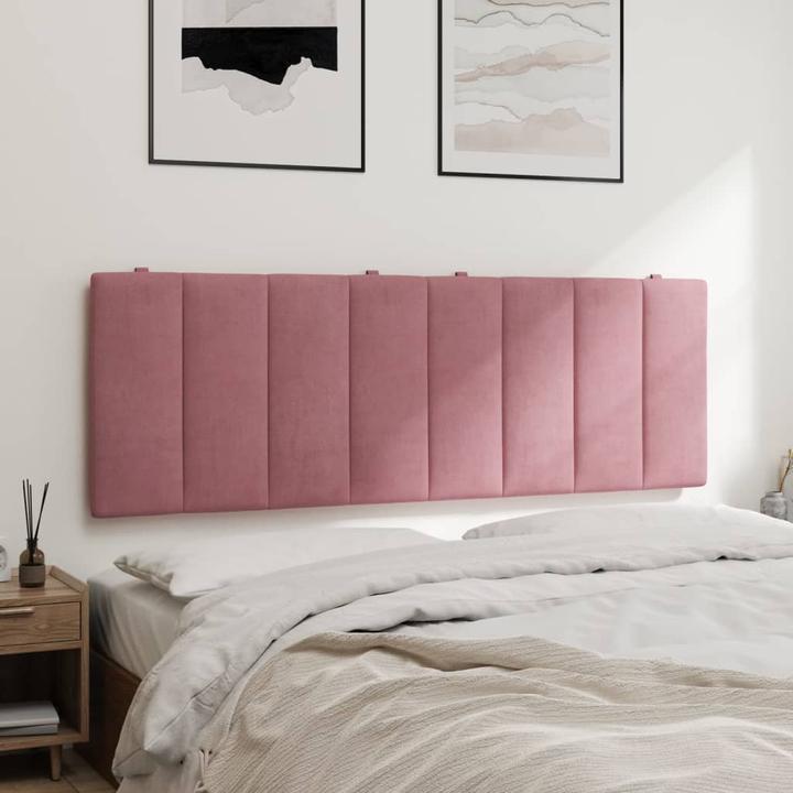 Produktbild VidaXL Kopfteil Kissen Polster Kopfteilkissen Kopfkissen Kopfpolster Rosa 120cm (120 x 3 x 45 cm)