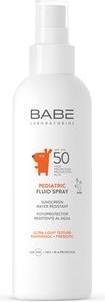 Actual product image Babe Laboratorios Pediatric Fluid Spray SPF 50 Children's Sunscreen Spray UVB (Sun spray, SPF 50)
