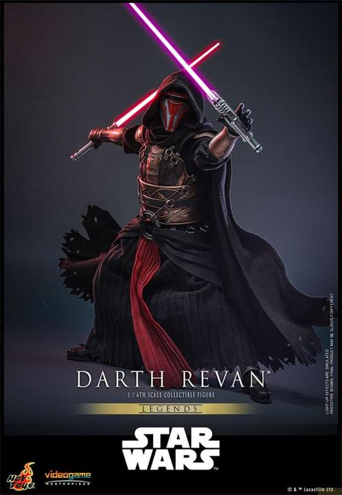 Actual product image Hot Toys Star Wars Legends Videogame Masterpiece 1/6 Darth Revan