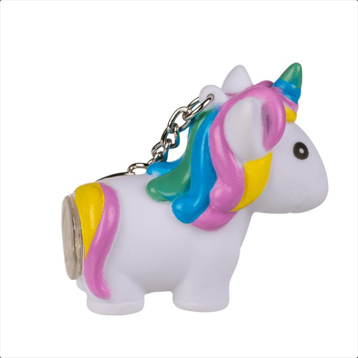 Actual product image Out of the blue ootb - Metal key ring, unicorn, with LED