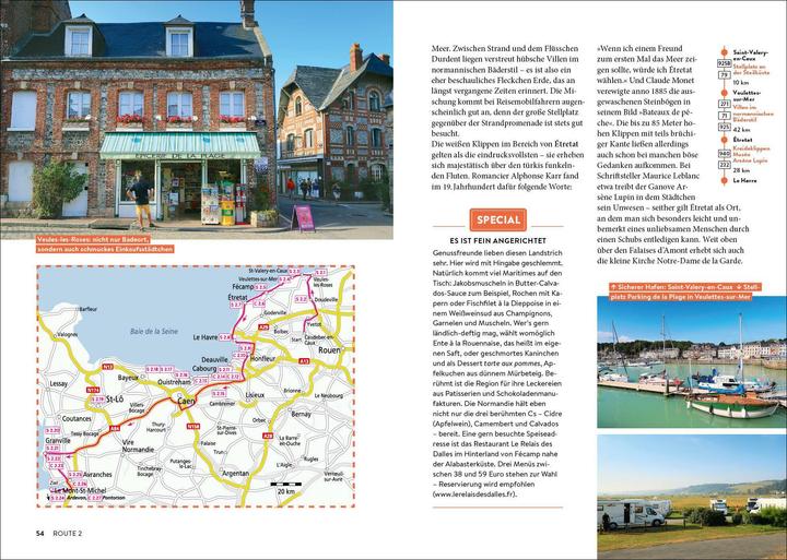 Produktbild Frankreich mit dem Wohnmobil Die schönsten Routen von der Normandie über die Côte d’Azur nach (Deutsch, Thomas Cernak, 2024)