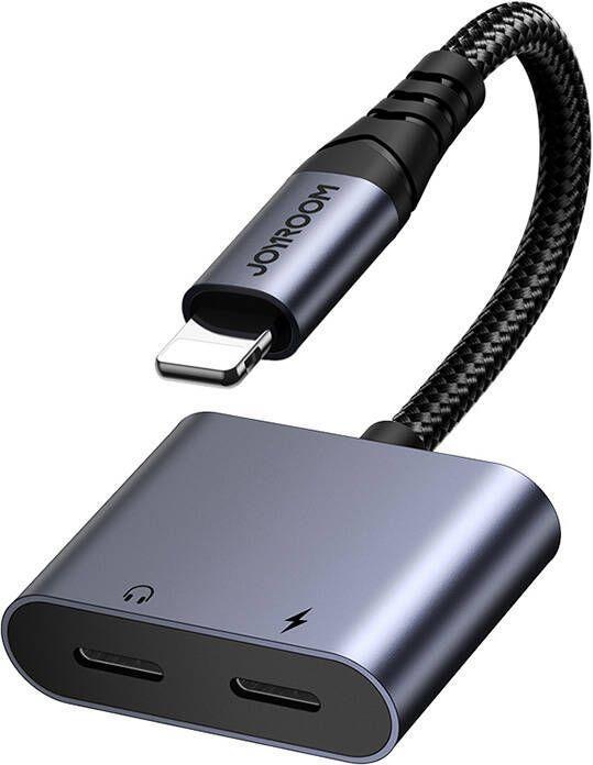 Produktbild Joyroom SY-L01 Lightning zu Lightning / 3,5-mm-Miniklinken-DAC-Adapter 2 in 1 (Lightning, 3.5mm Klinke)