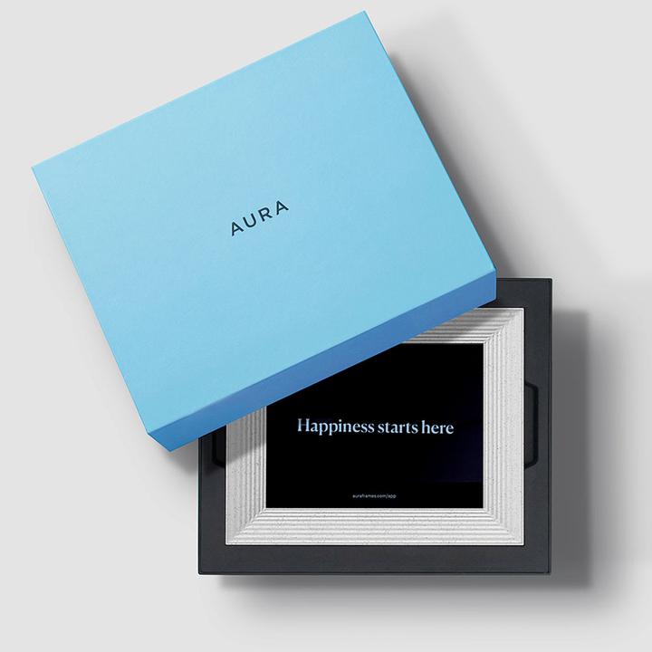 Actual product image Aura Frames Mason (9", 1600 x 1200 pixels)