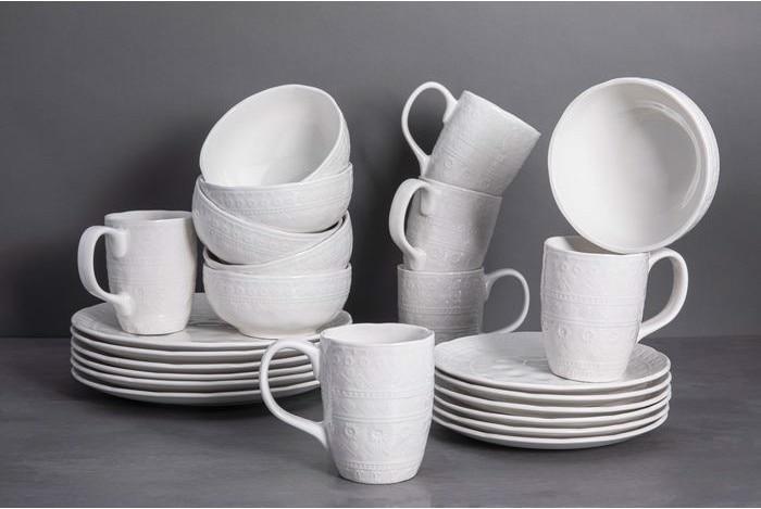 Kare Design Set di stoviglie Karma (24/set) (24 Pezzo/i)