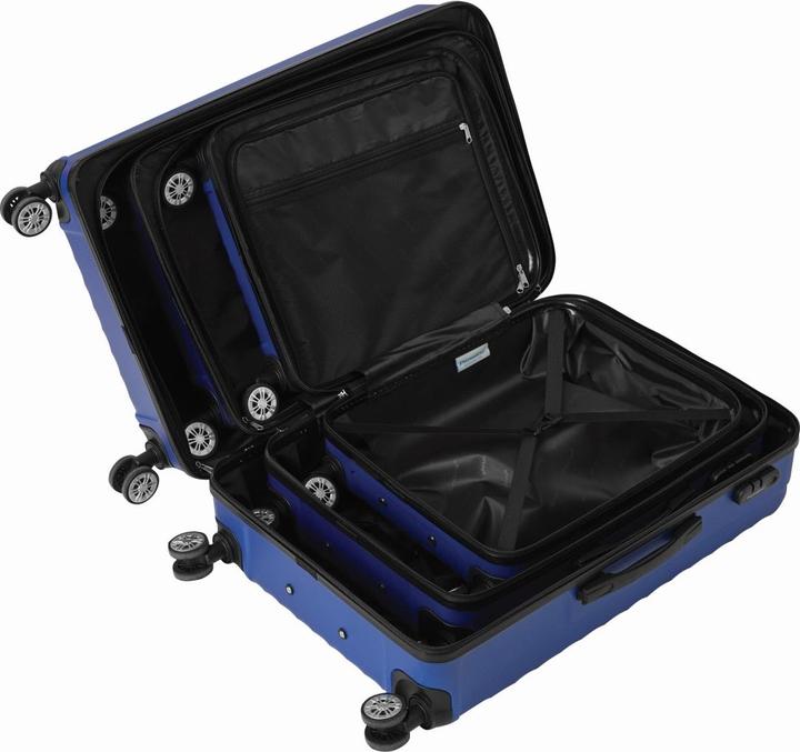 Image du produit Check.In Kingston - Set de 3 valises bleues (33 l)