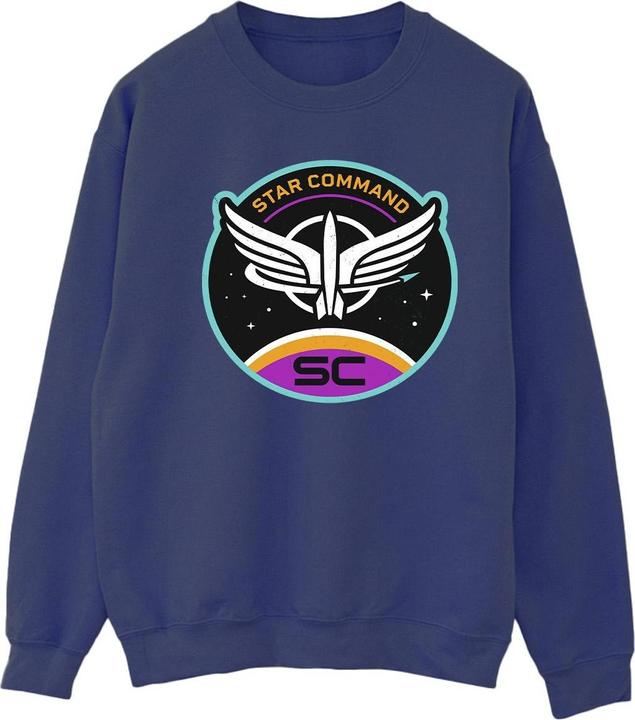 Actual product image Disney Womens/Ladies Lightyear Star Command Circle Sweatshirt (S)