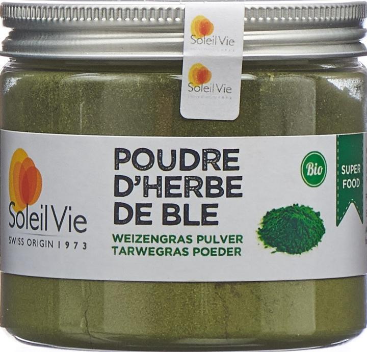 Actual product image Soleil Vie Wheatgrass powder organic (1 Piece, Powder, 70 g)