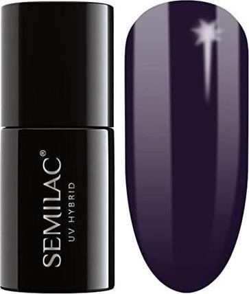 Image du produit Semilac 100 Noir pourpre 7ml (100 Noir pourpre, Vernis semi-permanent)