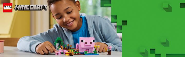 Produktbild LEGO Das Babyschwein-Haus (21268, LEGO Minecraft)