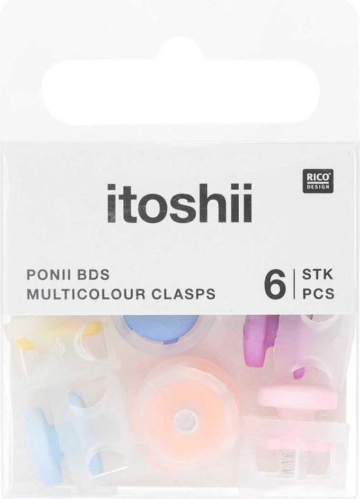 Produktbild Rico Design itoshii Schmuck-Verschlüsse, 6 Stück