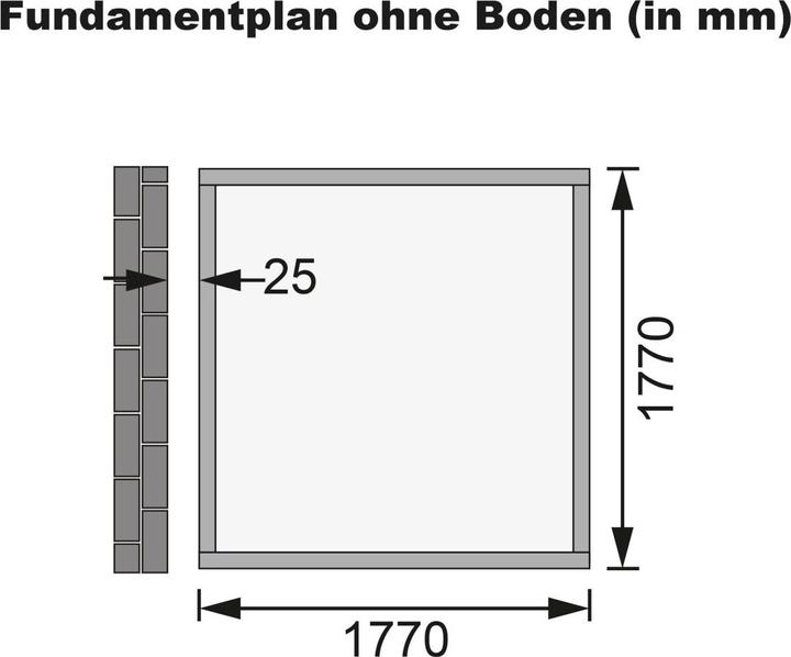 Actual product image Karibu Wandlitz 2