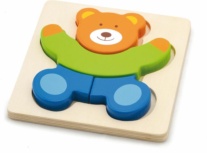 Viga Toys Holzpuzzle Bär