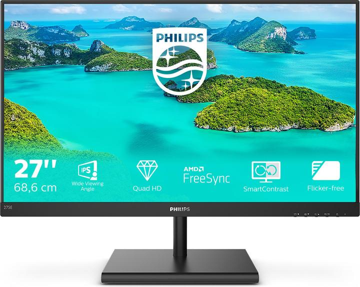 Actual product image Philips 275E1S/00 (2560 x 1440 pixels, 27")