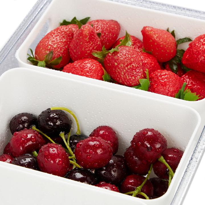 Actual product image Relaxdays fridge organiser