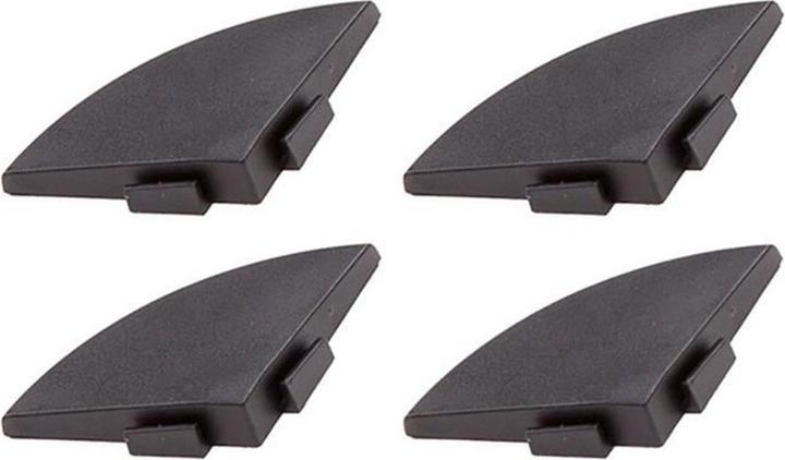 Bergo Abschlussecke zu XL Anthrazit, 4 Stück (4 x, 5.5 x 5.5 cm)