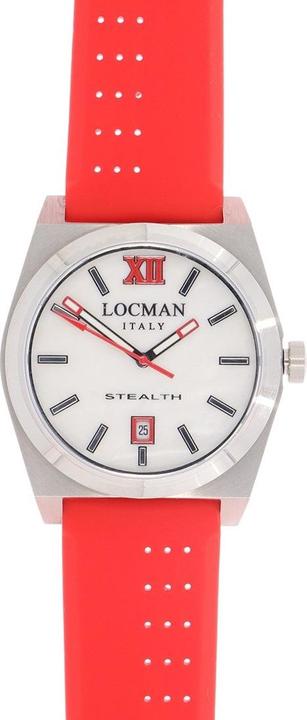 Locman Italy Damenuhr Stealth rot Ref. 0203 (Analoguhr, 38 mm)