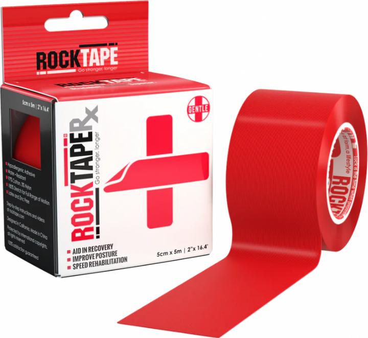 Actual product image Rock Tape Gentle Red (1 pc) (5 m)