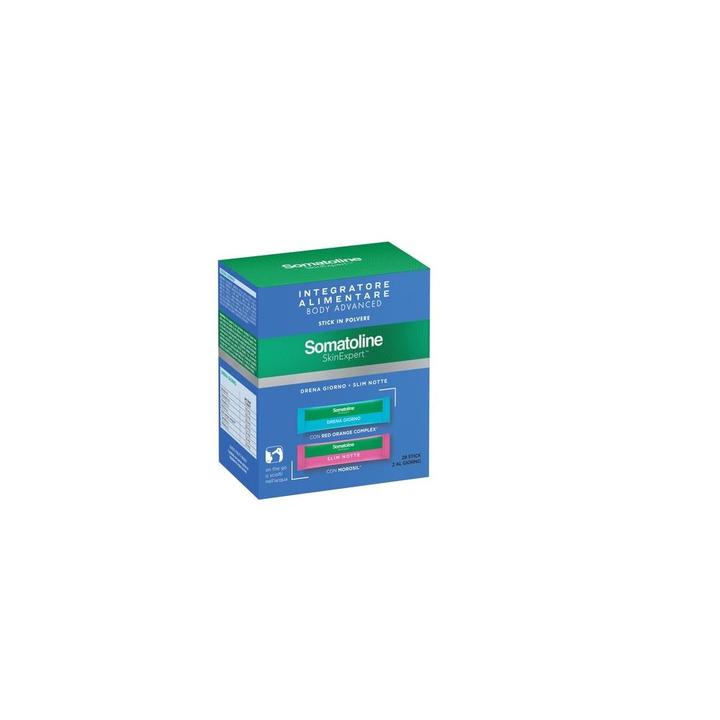 Immagine prodotto Somatoline Skin Expert Body Advanced Stick Drena Giorno Stick Slim Notte Bustina Scrub 70g (Lozione corpo)