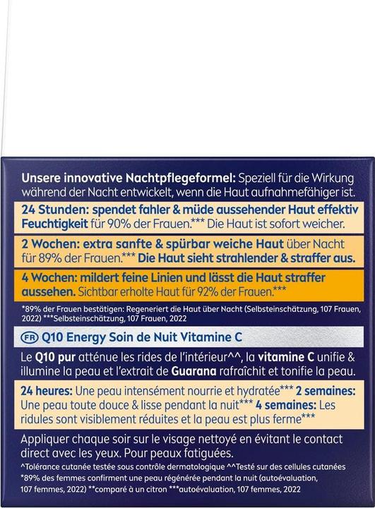 Productafbeelding NIVEA Q10 Energie Anti Rimpels (50 ml, Gezichtsbalsem)